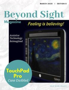 Beyond Site Magazine Cover of TouchPad Pro